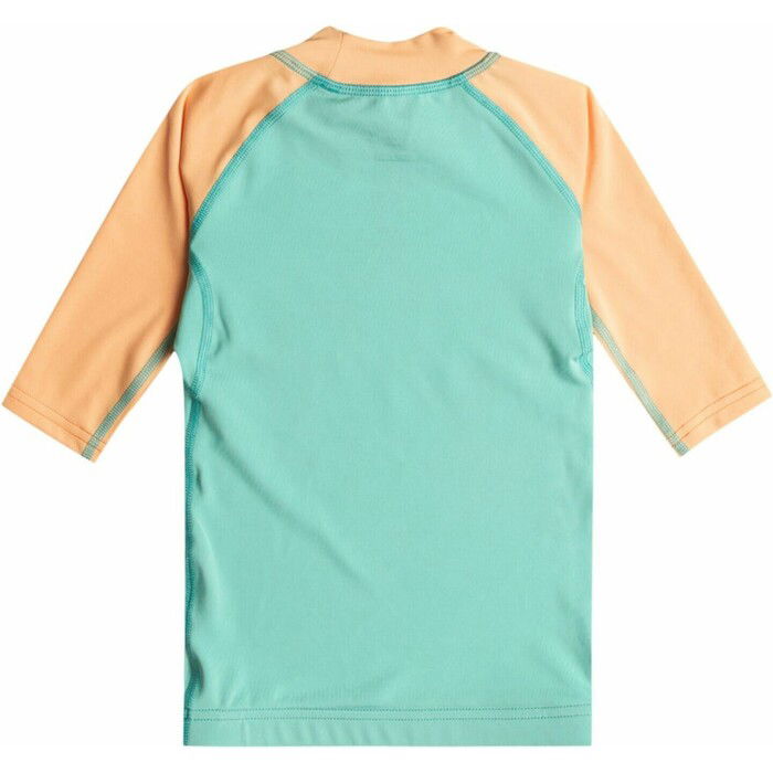 2024 Billabong Toddler Sharky UV50 Short Sleeve Rash Vest EBTWR03001 - Poolside Blue